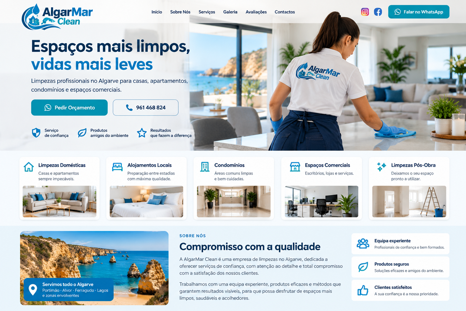 Conceito gráfico criado por inteligência artificial para demonstração de website